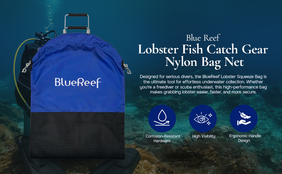 Blue Reef Lobster Fish Catch Gear