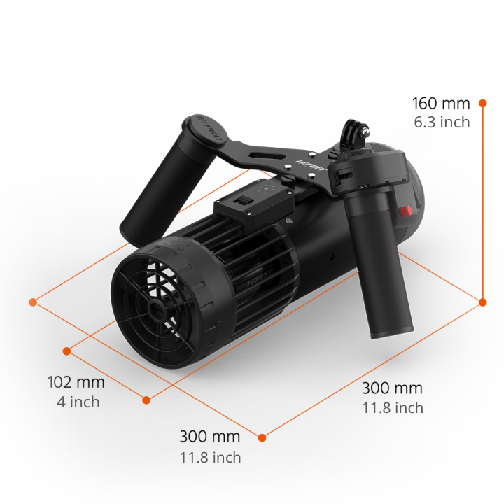 LEFEET S1 Pro Single Jet Compact Underwater Dive Scooter Kit