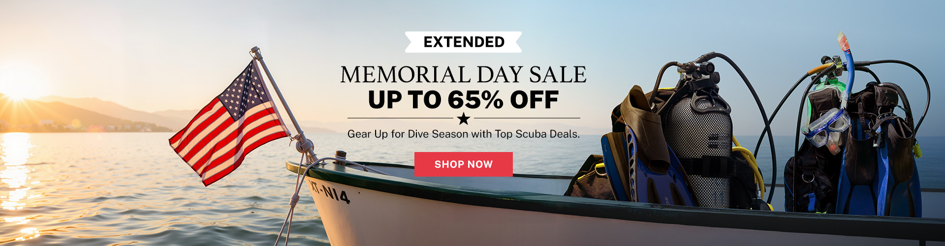Scuba Memorial Day Sale Extended