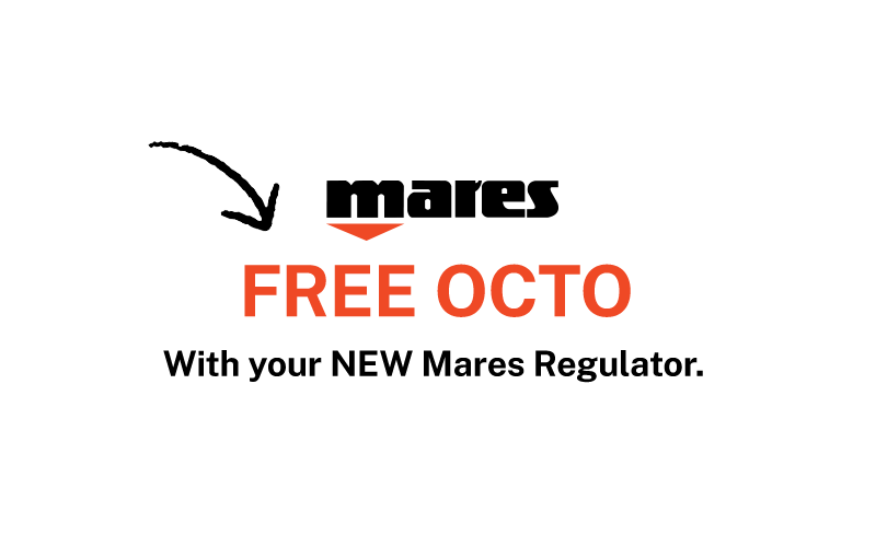 Free Mares Octo with Regulator Purchase | Limited Time Offer