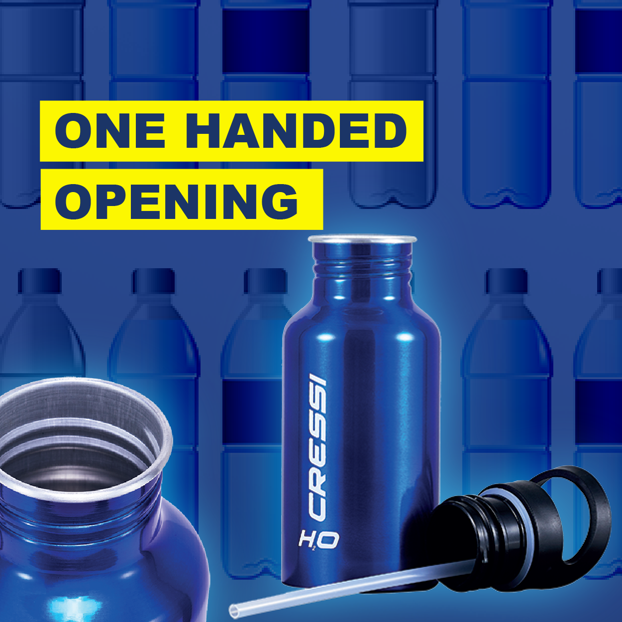 Cressi H2O Water Bottles