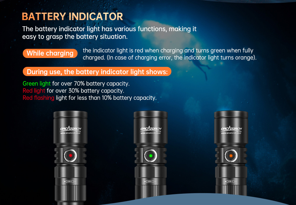 Battery Indicator Light