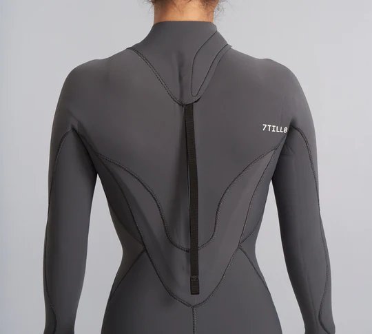 スーツClear Impression 7TILL8 3mm Custom Women's Back Zip Full Wetsuit DIVE W BZ
