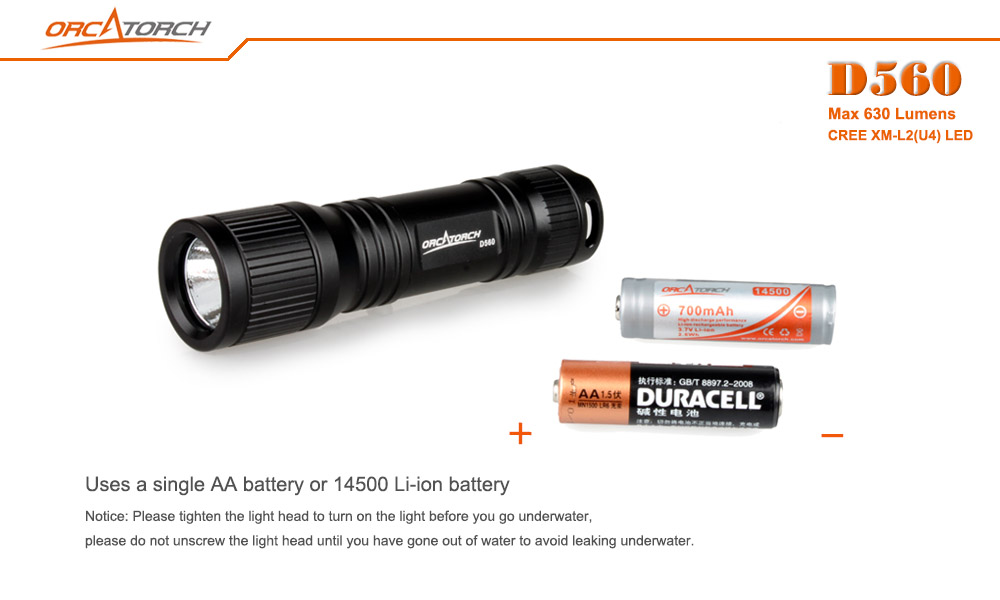 Orca Torch D560