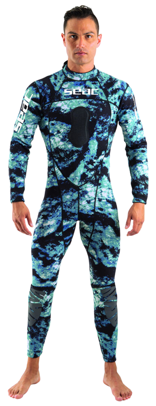Seac Body Fit 1.5mm Camo Men's Jumpsuit 
