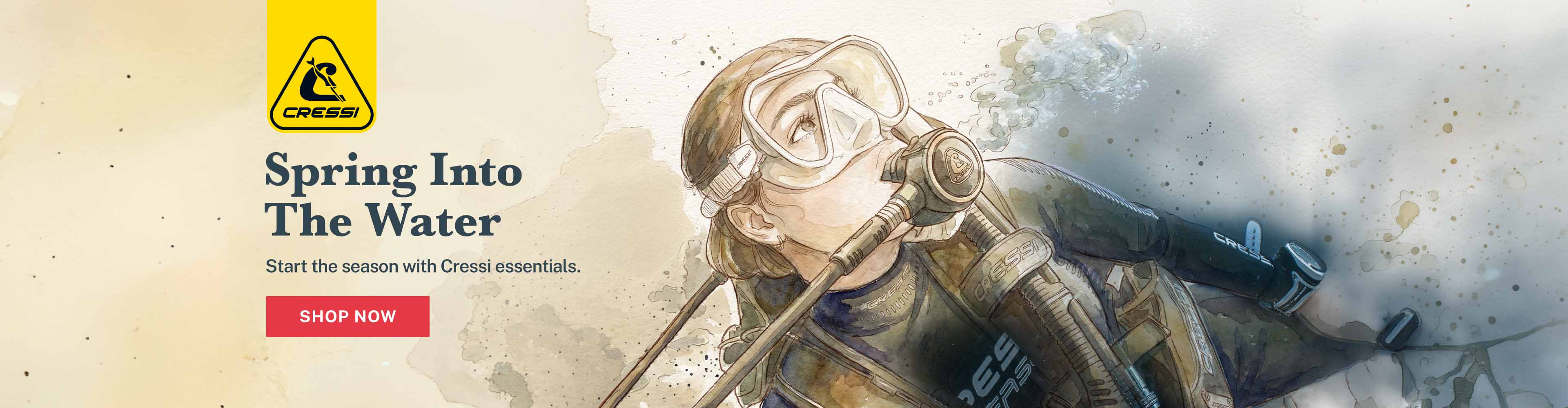 Spring into the Water with Cressi