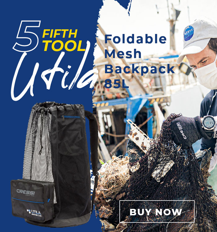 Cressi Utila Foldable Mesh Backpack