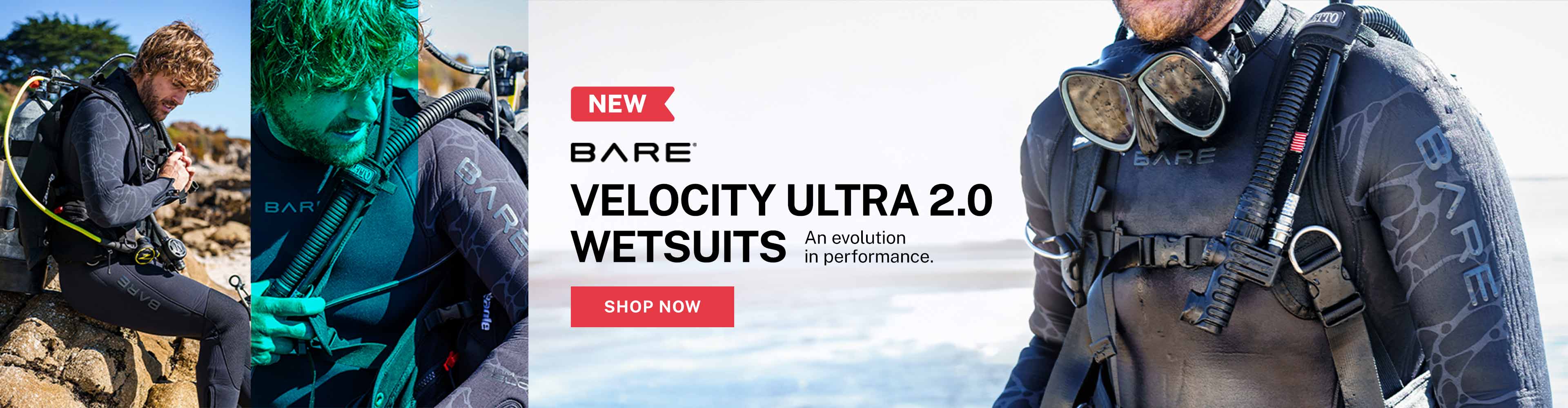 Bare Velocity 2.0 Wetsuits