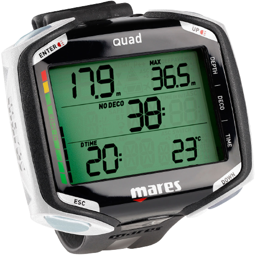 Mares Quad Wrist Computer