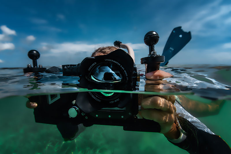Dive deeper with our patented full touchscreen technology