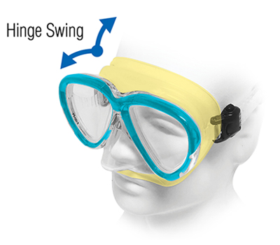 TUSA Intega Mask with Black Silicone