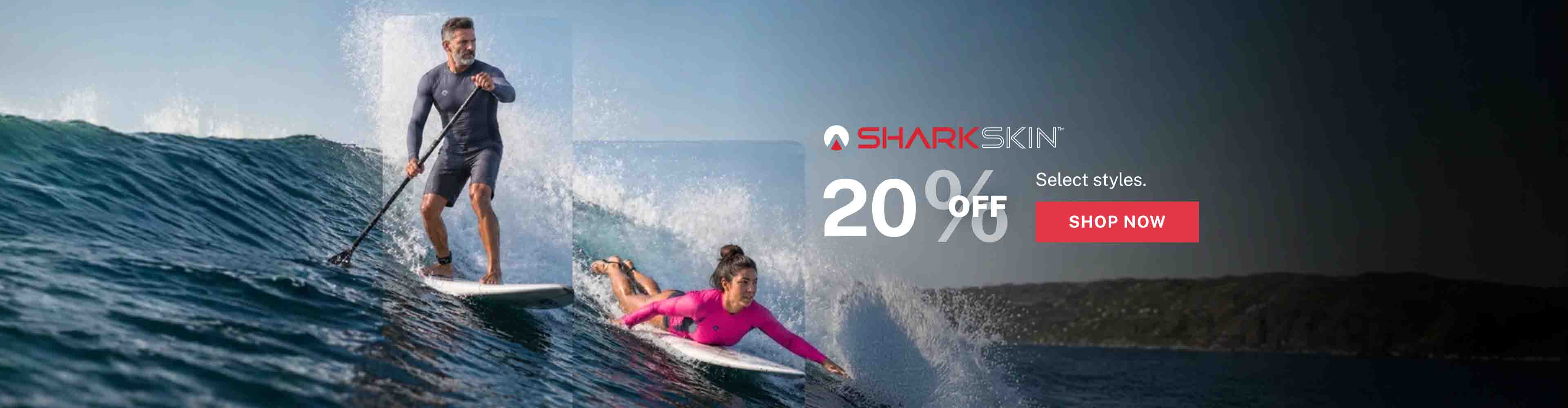 20% Off Sharkskin Wear