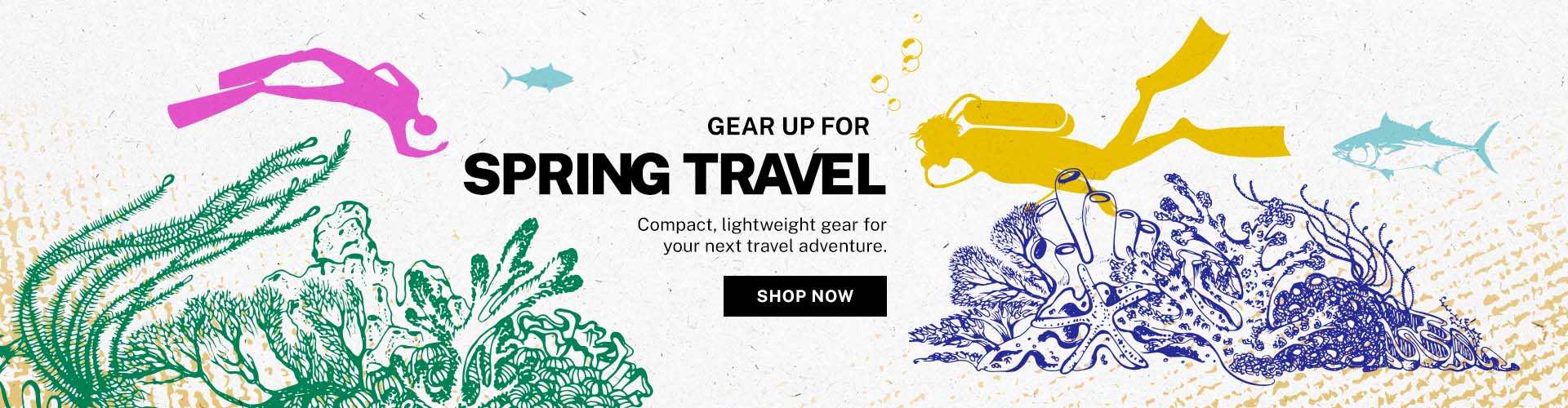 Spring Travel Gear - Lightweight and Ready