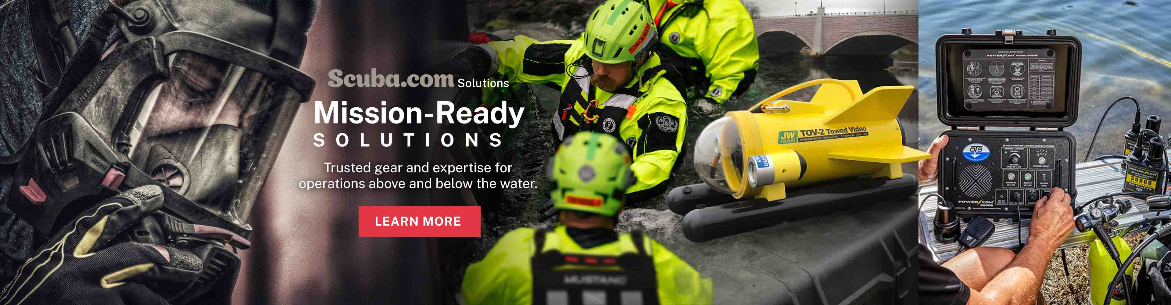 Scuba Solutions for Every Operation