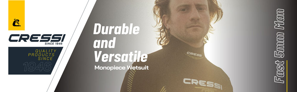 Cressi 5mm Fast Men's Full Wetsuit