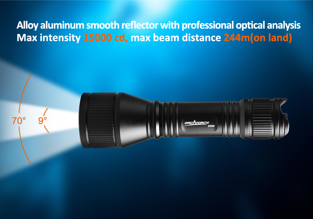 Orca Torch D550 Dive Light