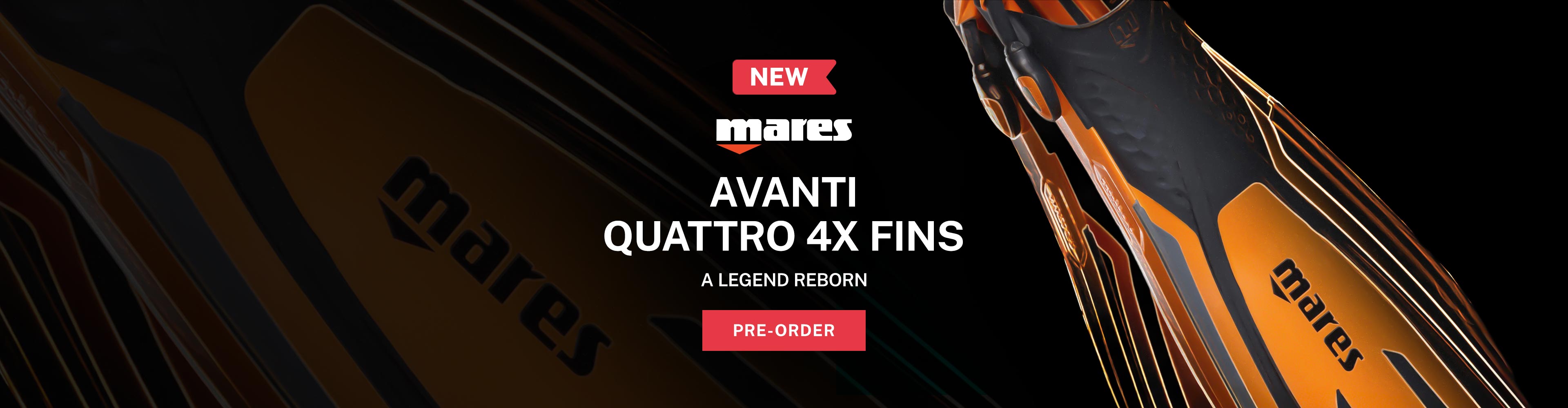 New Mares Avanti Quattro 4X Fins