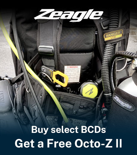 Zeagle Free OctoZ II with Purchase of BCD