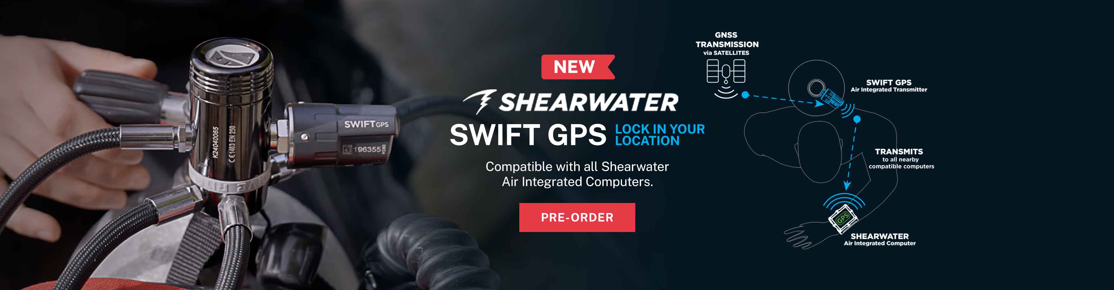 NEW Shearwater Swift GPS Transmitter