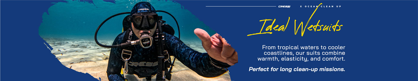Cressi Ideal Wetsuits for Ocean Clean-ups