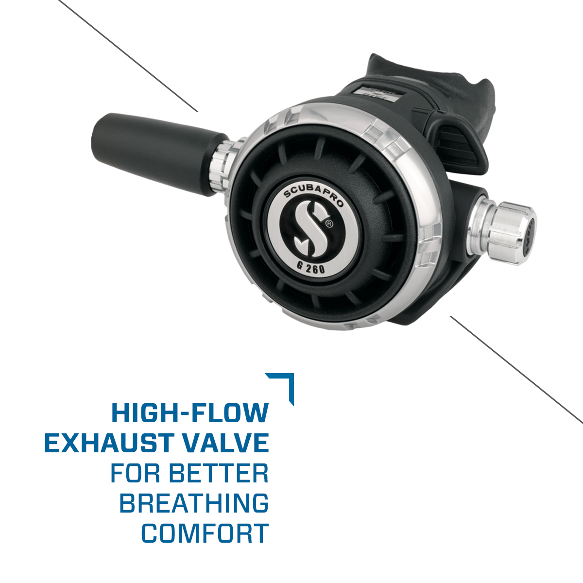 High Flow Exhaust Valve