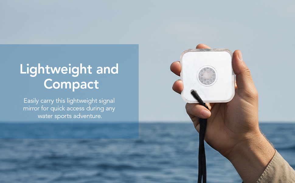 Blue Reef Signal Mirror