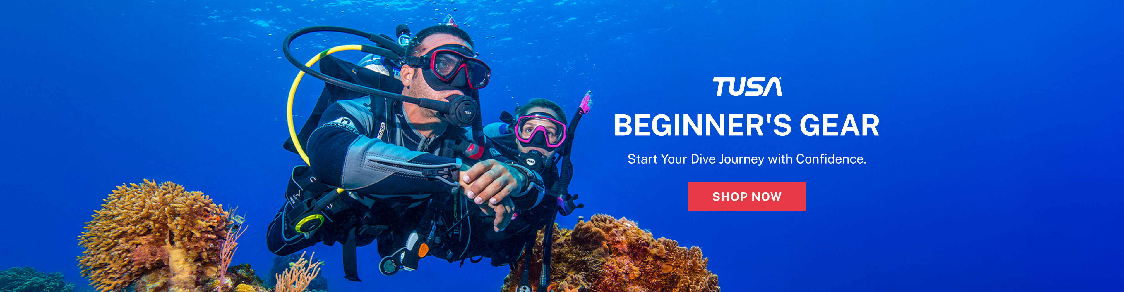 Tusa Scuba Gear Great for Beginning Divers