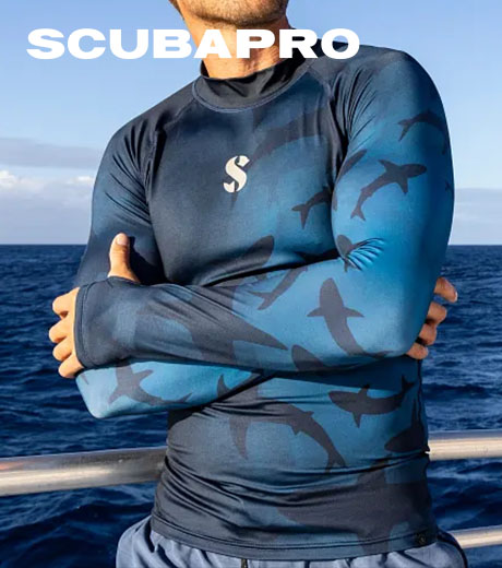 New Scubapro T-Flex Rash Guards