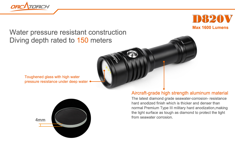 Orca Torch D820V 