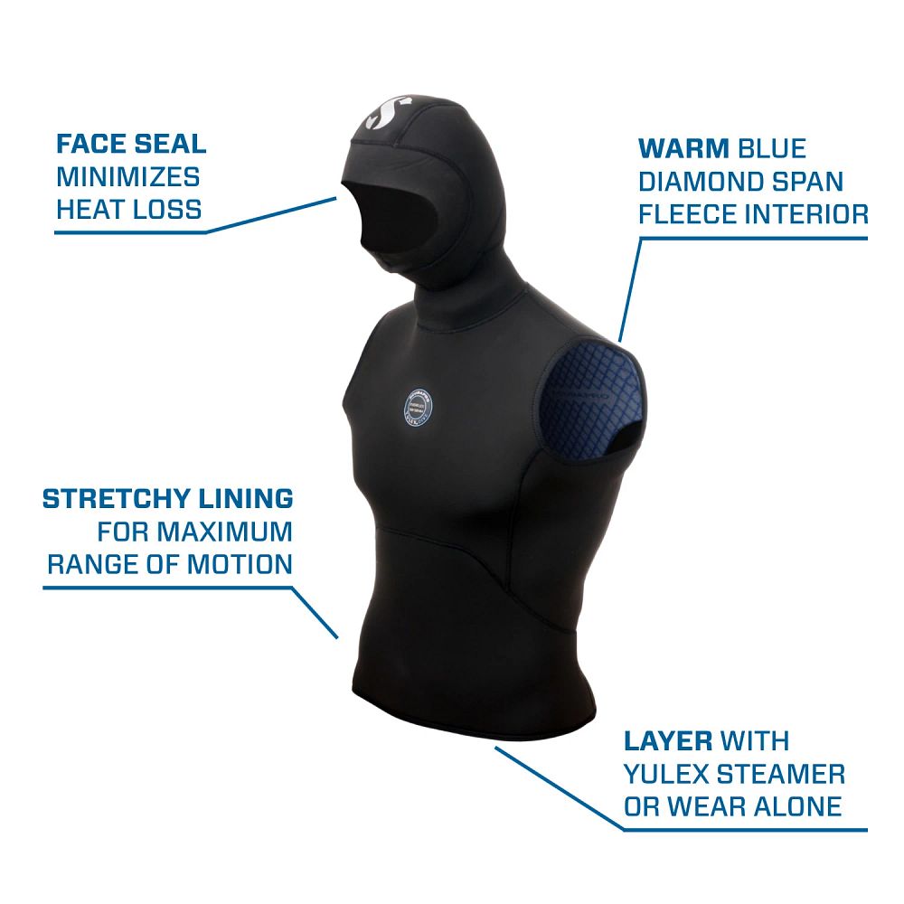 Scubapro Everflex Yulex 5/3mm Hooded Vest for Women