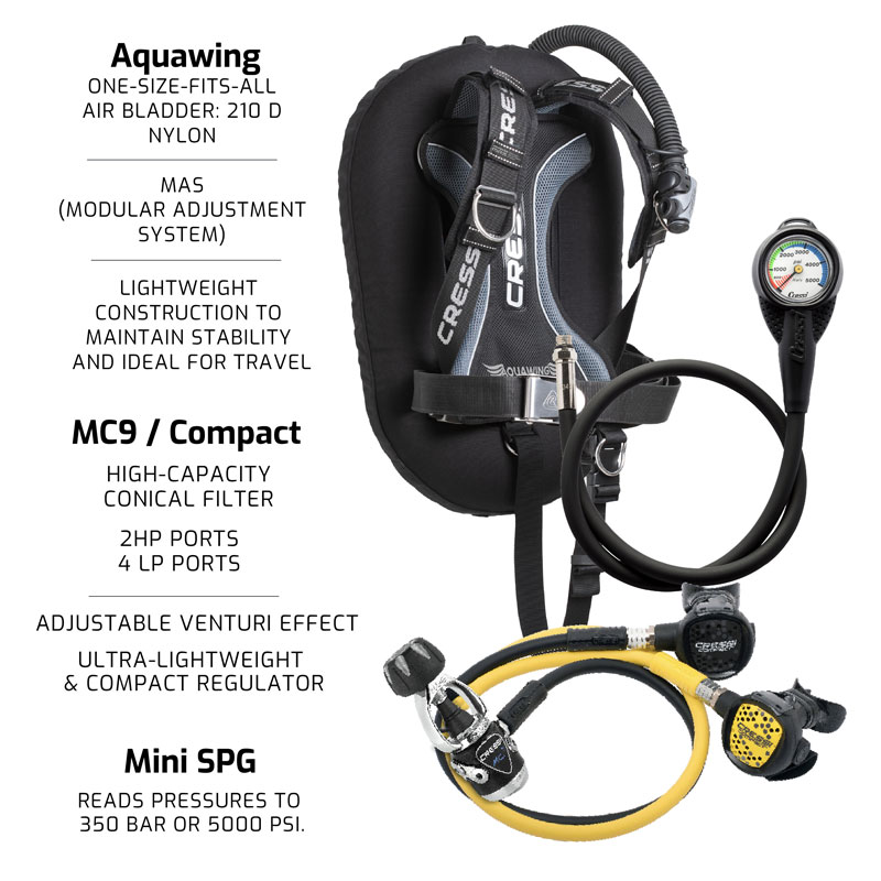 Cressi Aquawing Mini Pack