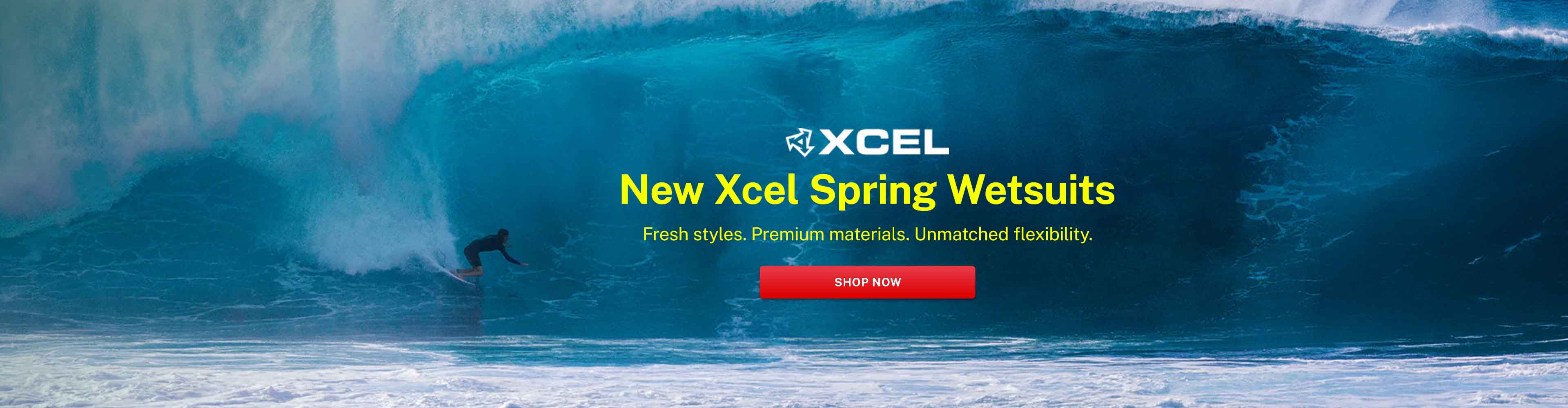 New Xcel Spring Wetsuits