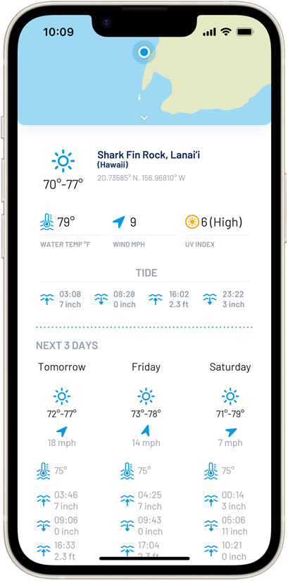 A Dive Planner with Loval Knowledge