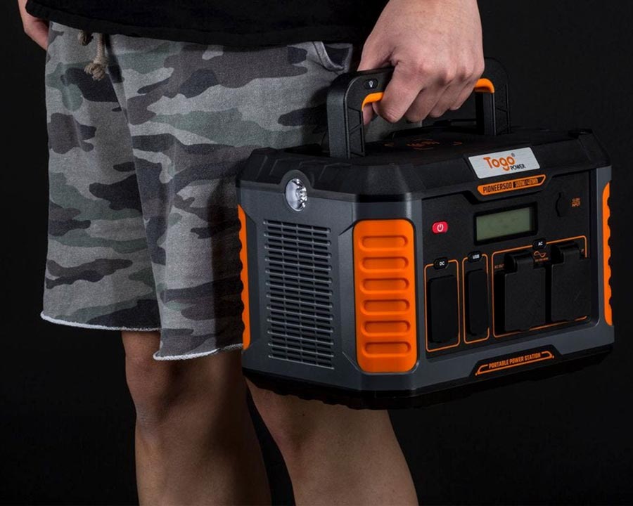 The Togo Pioneer 500 Portable Power station 