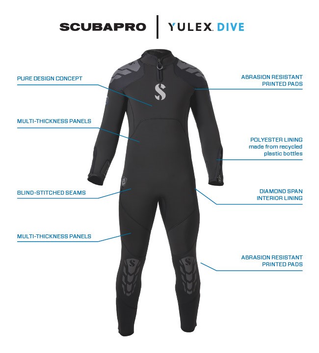 Scubapro Everflex Yulex Steamer 5/4mm Wetsuit