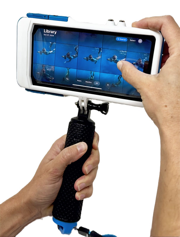 Full Touchscreen Access – Above Water
