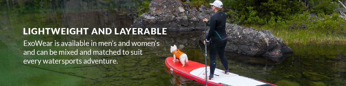 Exowear is Lightweight and Layerable
