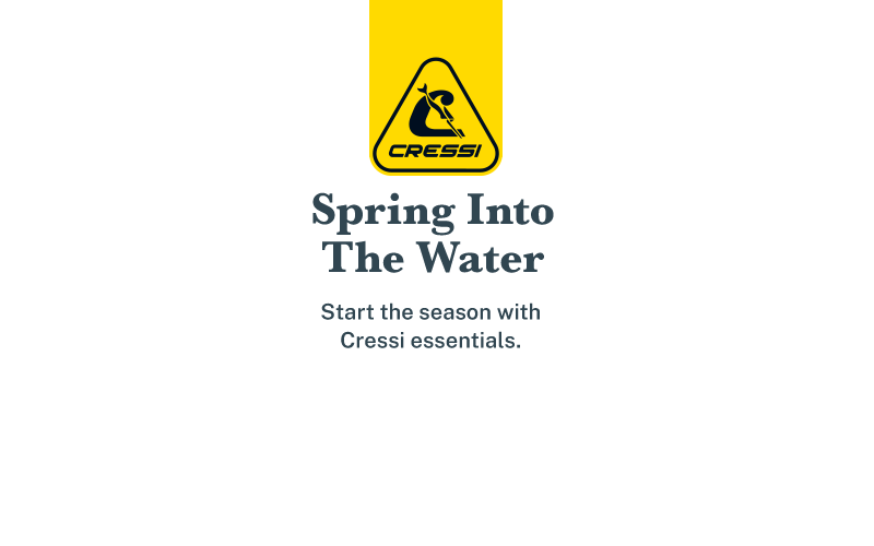 Cressi Spring Into the Water | Dive & Snorkel Gear Essentials