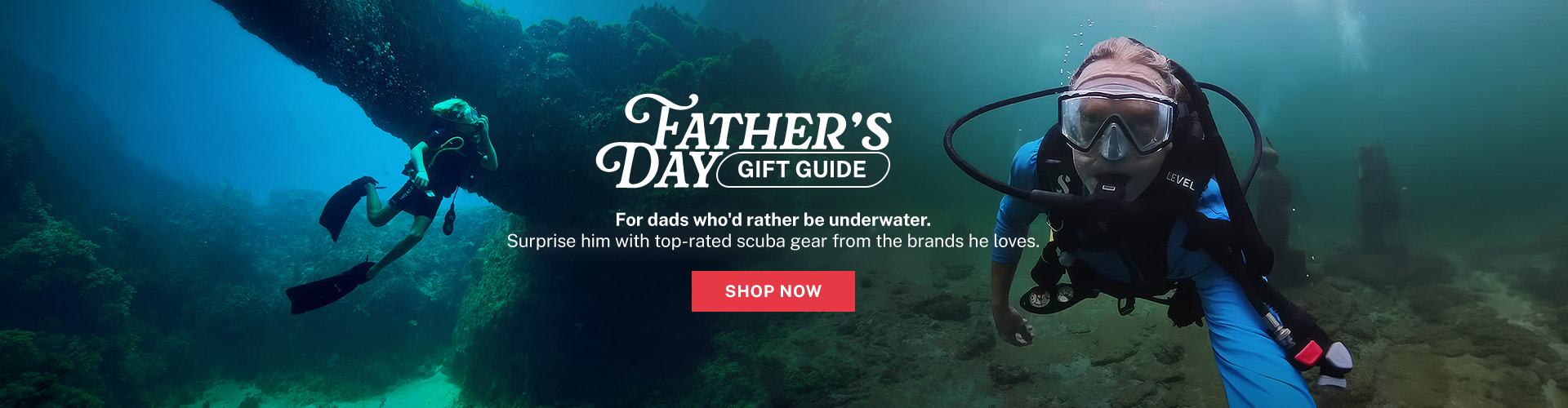 Father's Day - Top Scuba Gear Gifts just for Dad!