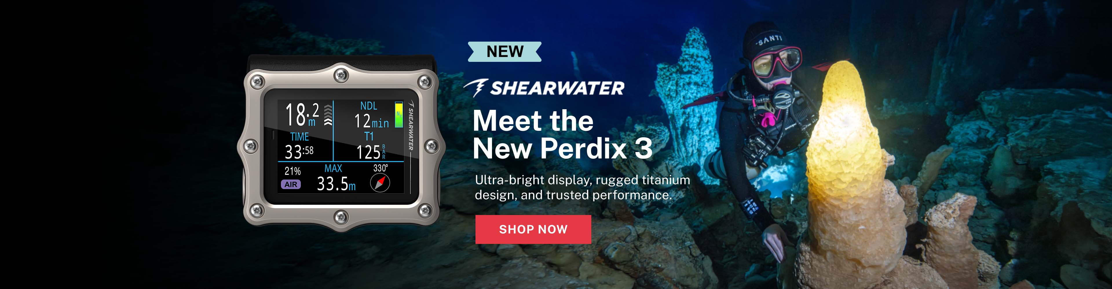 New Shearwater Perdix 3