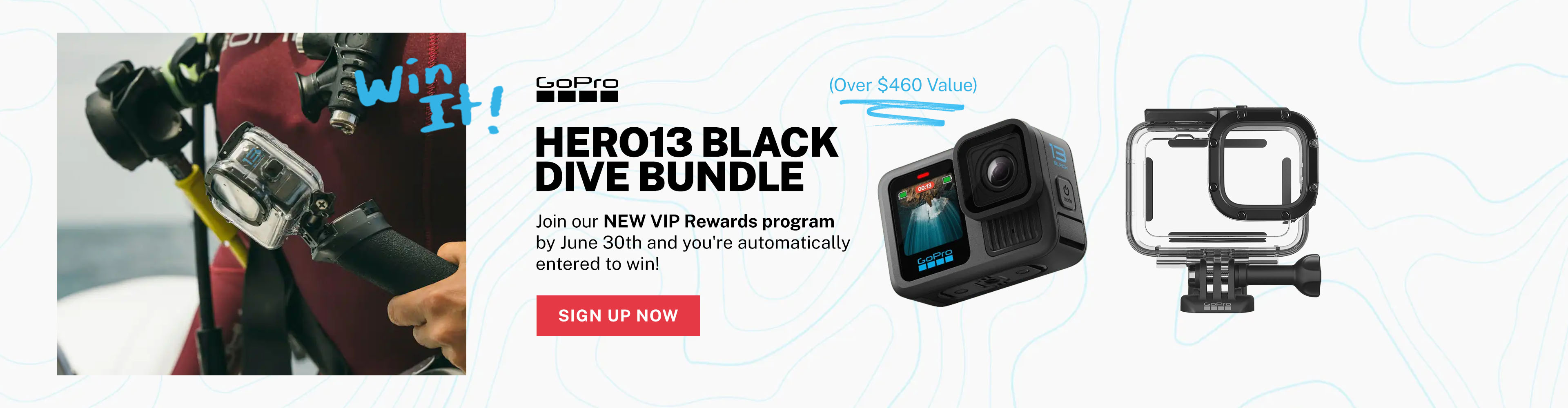 Win a GoPro when Join Rewards