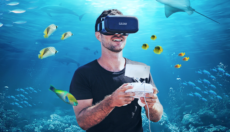 World’s First 4K Omni-directional Consumer Underwater Drone