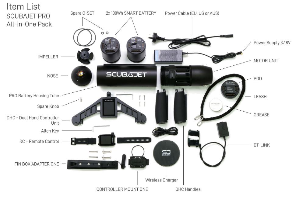 Scubajet PRO All-In-One Kit