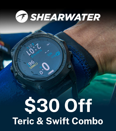 Shearwater Teric & Swift Combo Sale