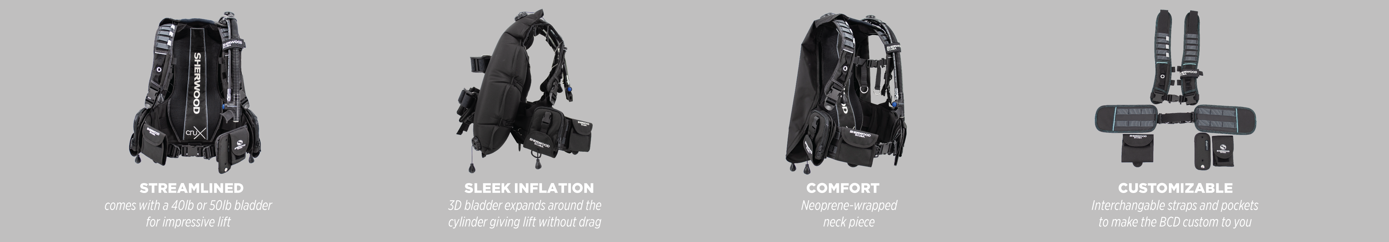 Introducing the Crux BCD by Sherwood Scuba