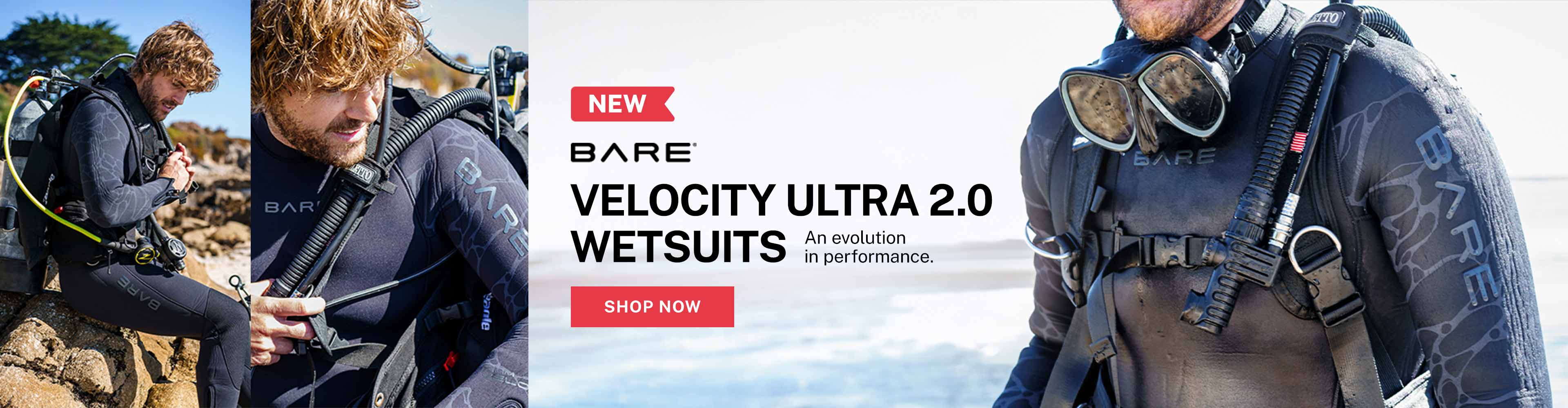 Bare Velocity 2.0 Wetsuits