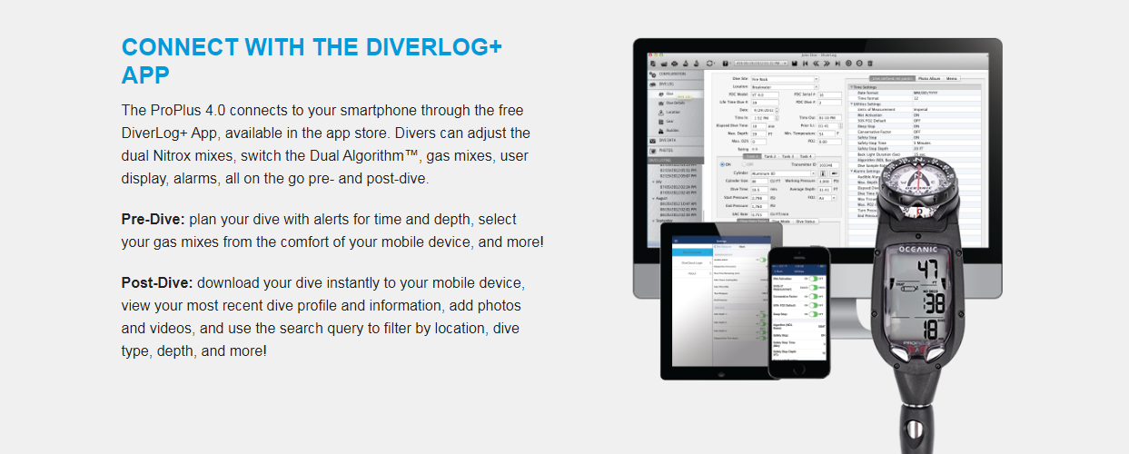 Oceanic Pro Plus 4.0 Dive Computer