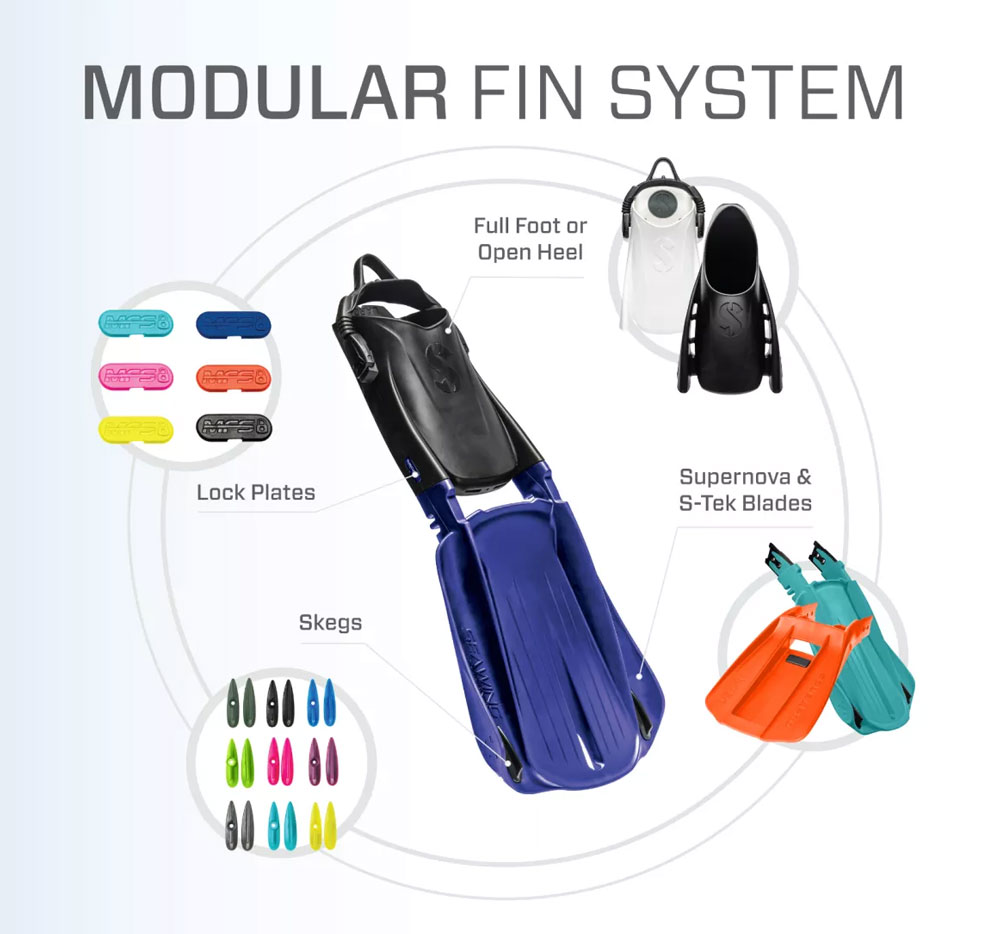 Customize Your Fins with SCUBAPRO