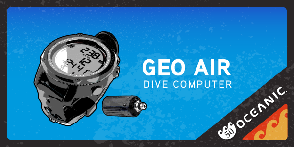 Oceanic Geo Air Wrist Computer with Transmitter