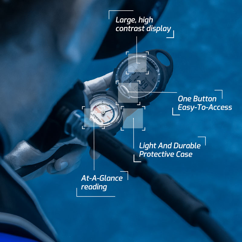 The Cressi Donatello Console Dive Computer